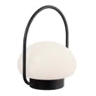 Nordlux Lampe De Chevet Sponge Batterie Noir 4.8W 300lm - 827 Blanc Très Chaud | 3 Niveaux De Gradation Dimmable